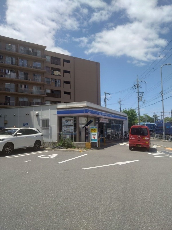 コンビニ　ローソン堺大浜店（コンビニ）まで343m