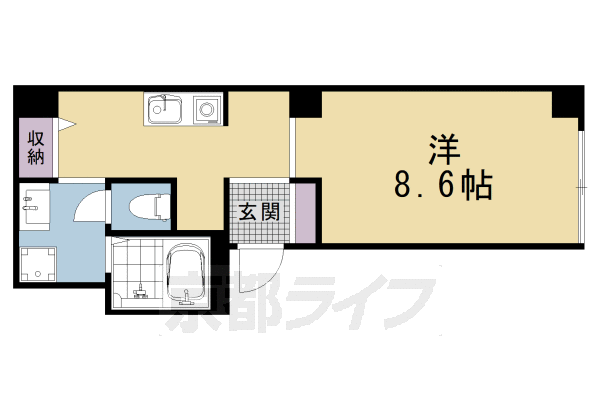 COCO下鴨の間取り写真