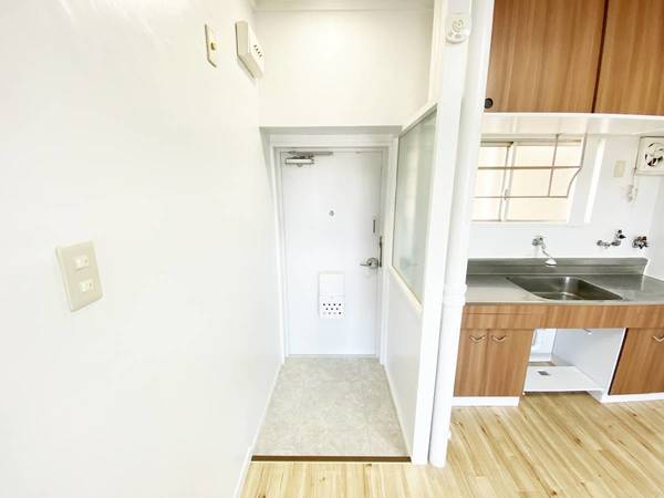 玄関　ビレッジハウスの同一物件・同一タイプの間取りの写真です