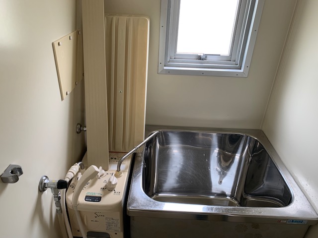 大衡村定住促進住宅の風呂写真