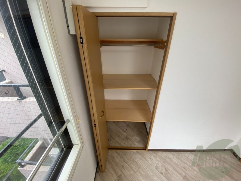 収納　収納もバッチリあるのでお部屋が片付きますよ！