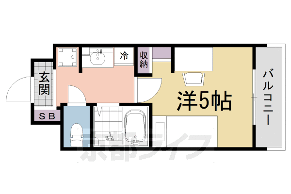 キャンパスヴィレッジ京都下鴨東の間取り写真