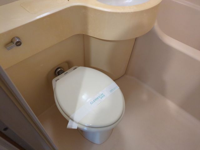 オオギハウス中央のトイレ写真