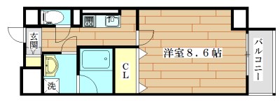 アダージオの間取り写真