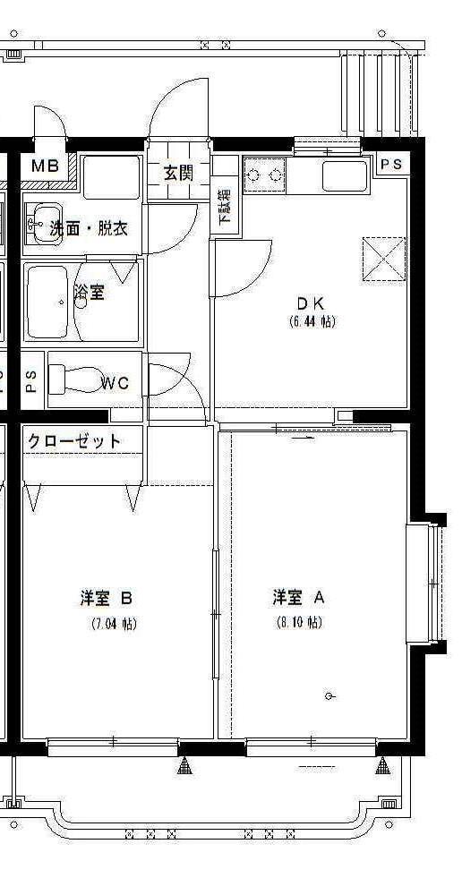 アンシャンテ・Nの間取り写真