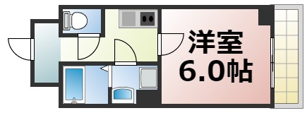 u-ro玉造IIの間取り写真