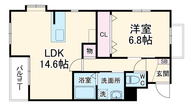アイ・フラット海老塚の間取り写真