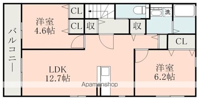 シャルマンの間取り写真