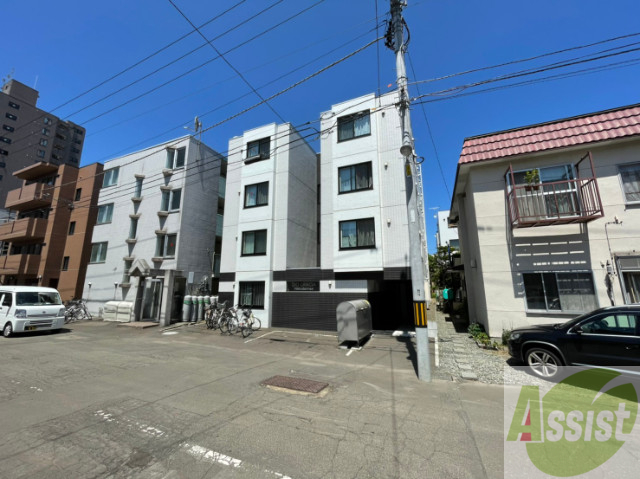 建物外観　札幌市北区北１５条西「ディオグラシア北大前」
