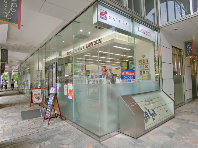 コンビニ　ナチュラルローソンコモディオ汐留店（コンビニ）まで181m