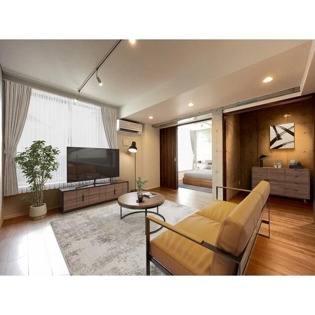 居室・リビング　写真は同タイプ住居です。