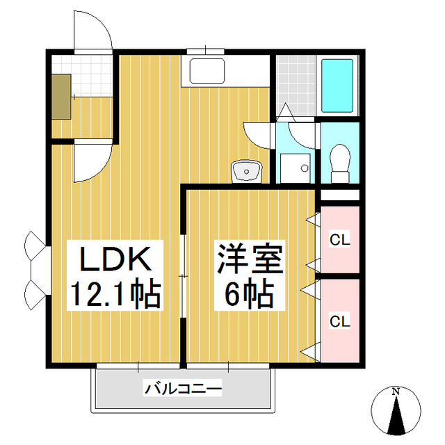 ベルシャイン本郷の間取り写真