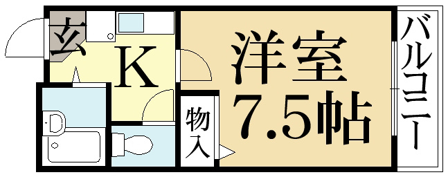 CASA50の間取り写真