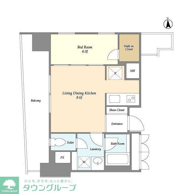 グランテール代々木の間取り写真