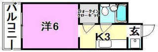 松山市本町のマンションの間取り