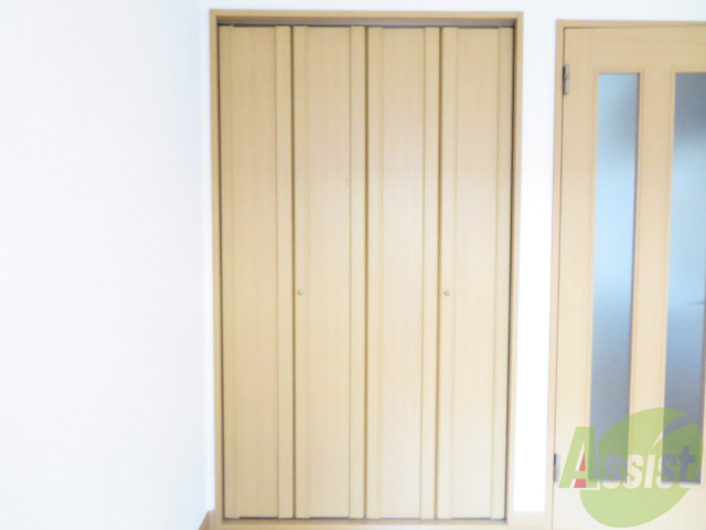 収納　ここに収納があります。収納があると部屋が広く使えます。