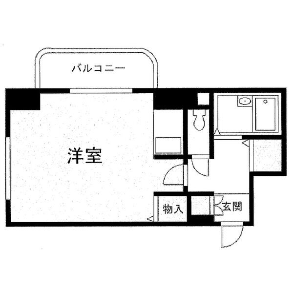北海道札幌市中央区南二条西２３（マンション）の賃貸物件の間取り