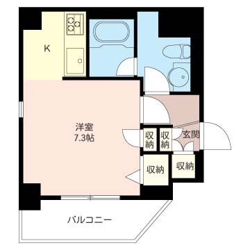 マストライフ日本橋本町の間取り