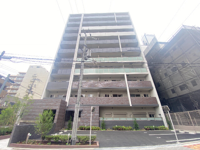 大阪市東成区深江南のマンションの建物外観