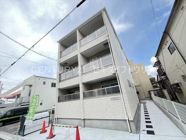 建物外観　オートロック・宅配ボックス・ネット無料などが完備