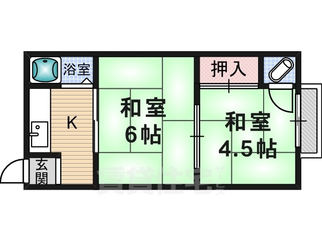 東太田文化の間取り