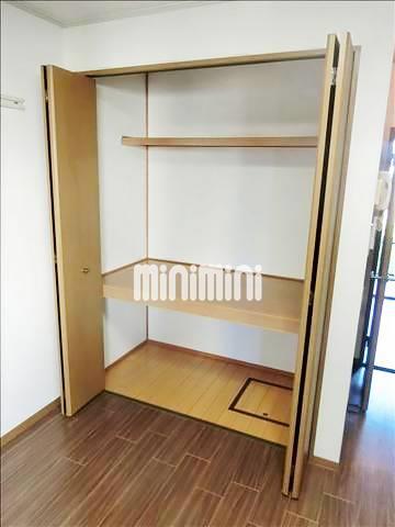 収納　収納も完備。