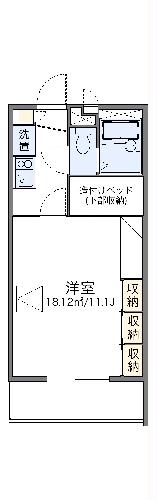 レオパレスＹ．Ｅ．Ｍの間取り