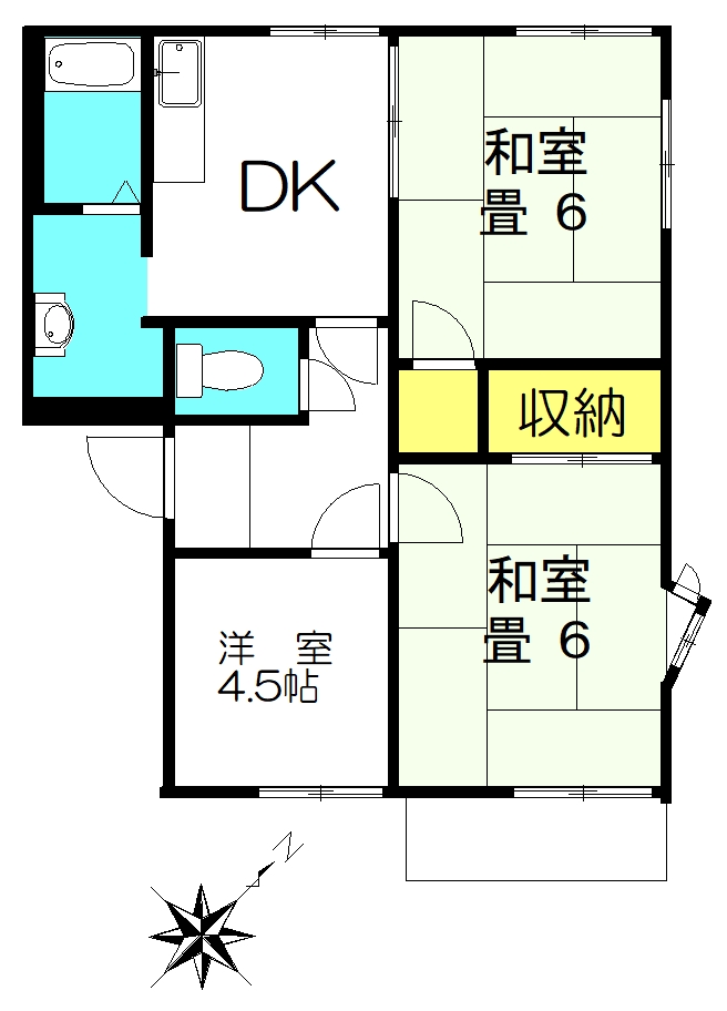 メゾンならの木の間取り