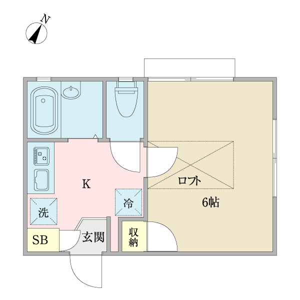 ダイユー２０番館の間取り