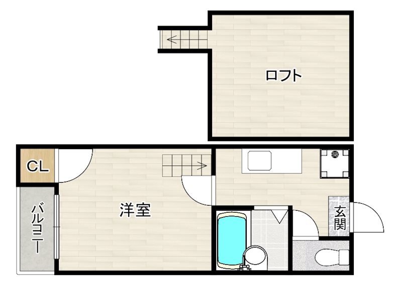 ソネット博多の間取り