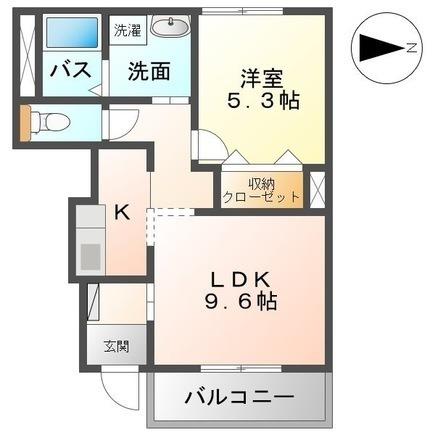 東伯郡湯梨浜町大字田後のアパートの間取り