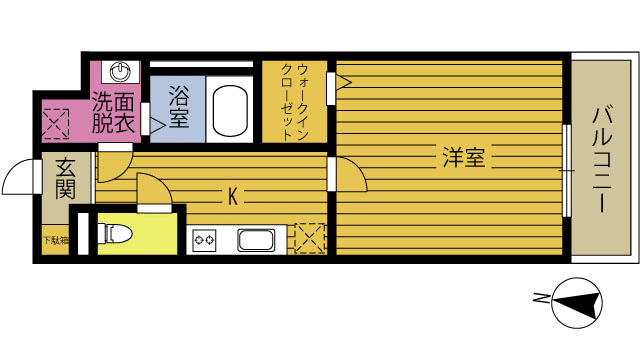 アイ・ドミール幸町の間取り