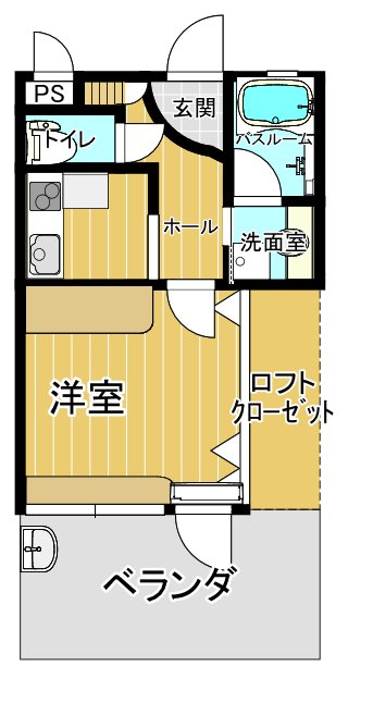 ＴＯＹ　ＨＯＵＳＥ　IIトイハウス（学生向け）の間取り