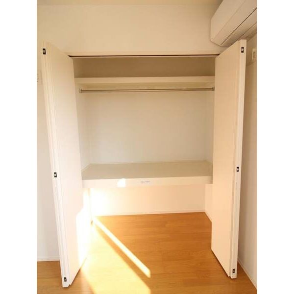 収納　十分な収納スペースがあります