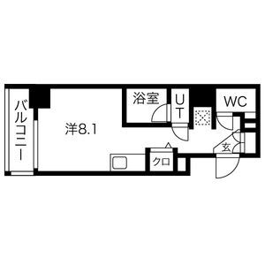 クラリッサ横浜ノワールの間取り