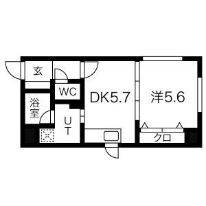 【プライムアーバン大通公園IIの間取り】