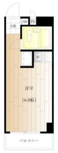 ライオンズマンション旗の台の間取り