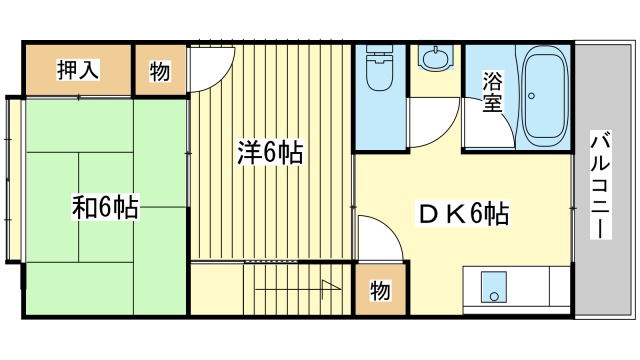 ライブリー・網干の間取り