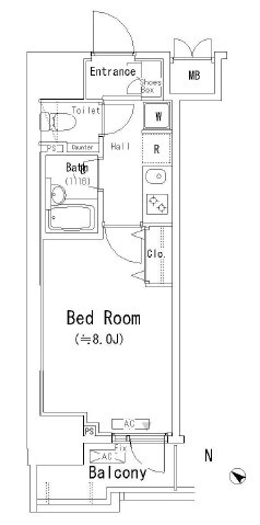 パークアクシス千葉の間取り