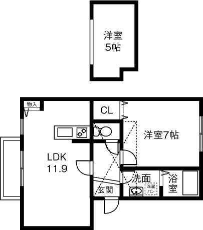 マグノリアIIの間取り