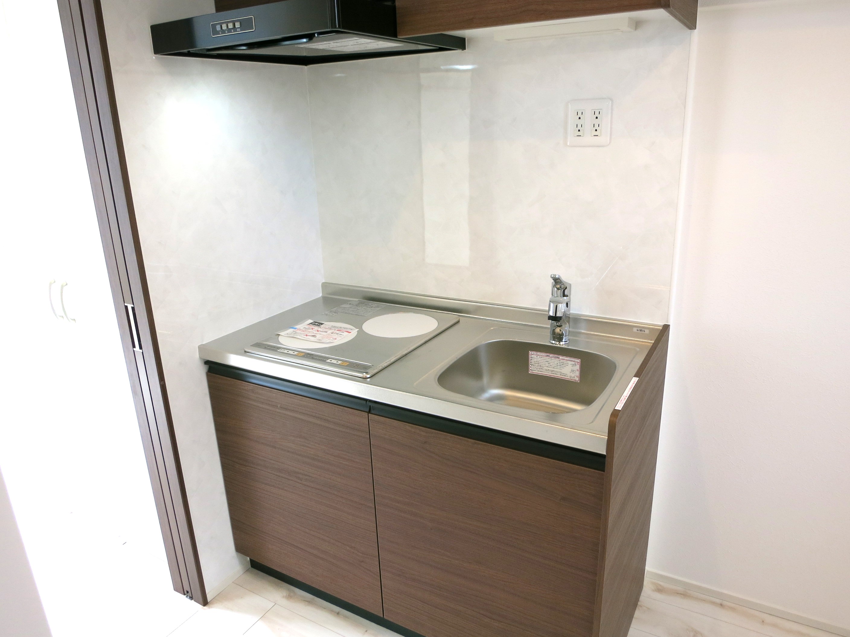 キッチン　2口IHシステムキッチン☆