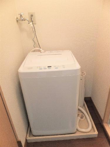 その他設備　洗濯機も付いています