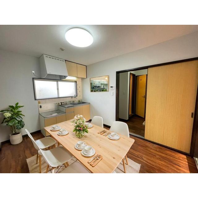 キッチン　家具は３Ｄ生成で賃料に含まれておりません