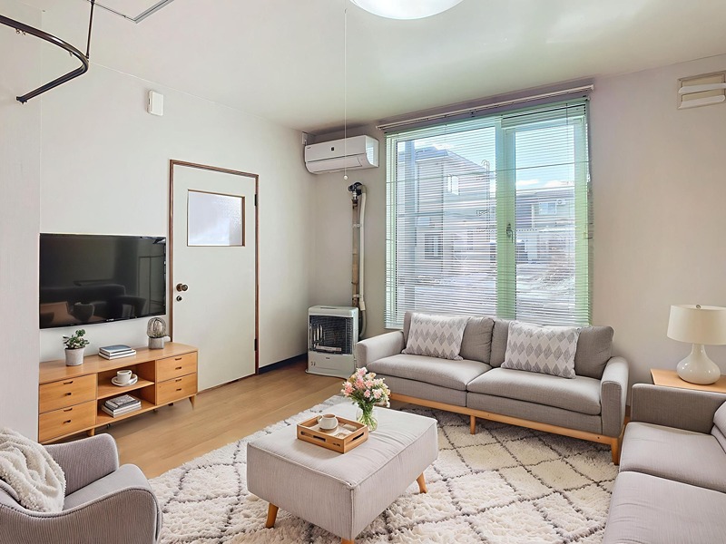 居室・リビング　本画像はCGで作成しており実際に現地に家具は置かれてません。