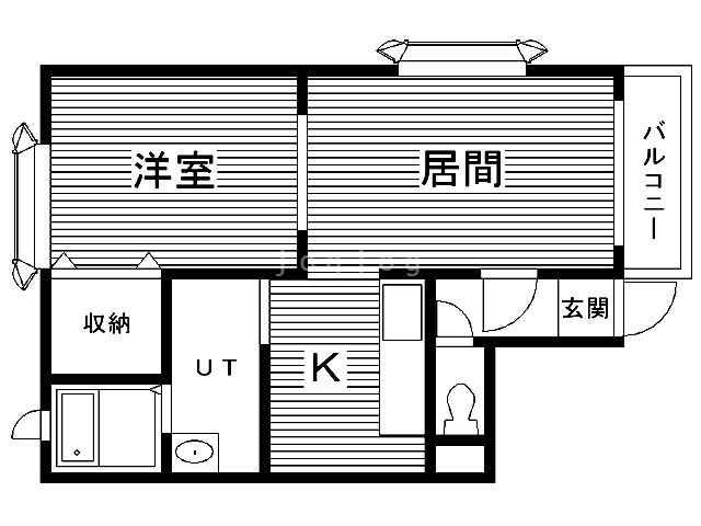 ロイヤルマンションの間取り