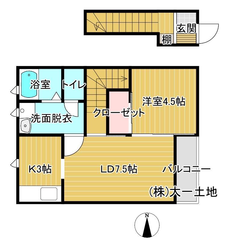 ラフィーナの間取り