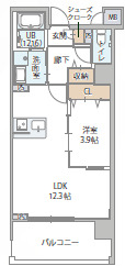 MAISON COULEUR UESHIOの間取り