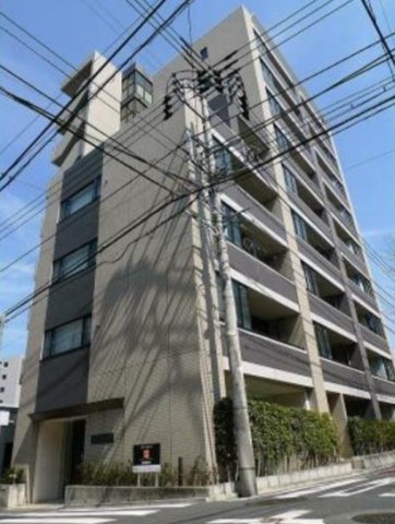 渋谷区富ヶ谷のマンションの建物外観