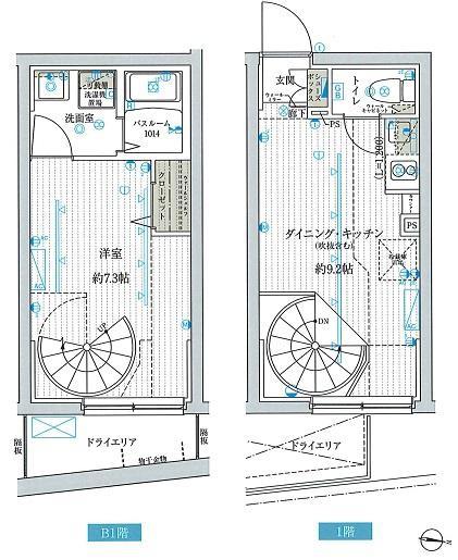 Innotate渋谷の間取り