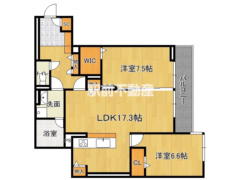 ＤＲＯＯＭ飯倉３丁目の間取り